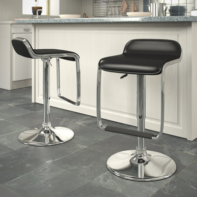 Tabouret de bar pivotant à hauteur réglable Abdushakur