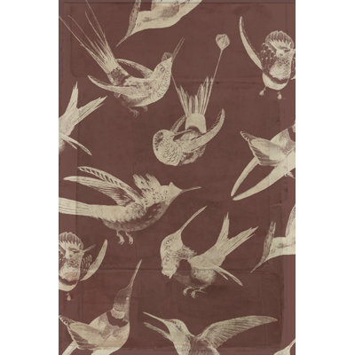 Bird Pattern VI by Jennifer Goldberger - Wrapped Canvas Print