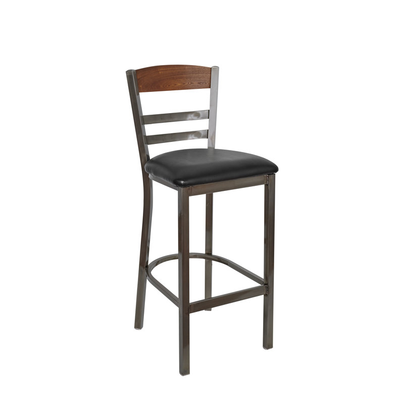 Tabouret de bar Barrick, Noir