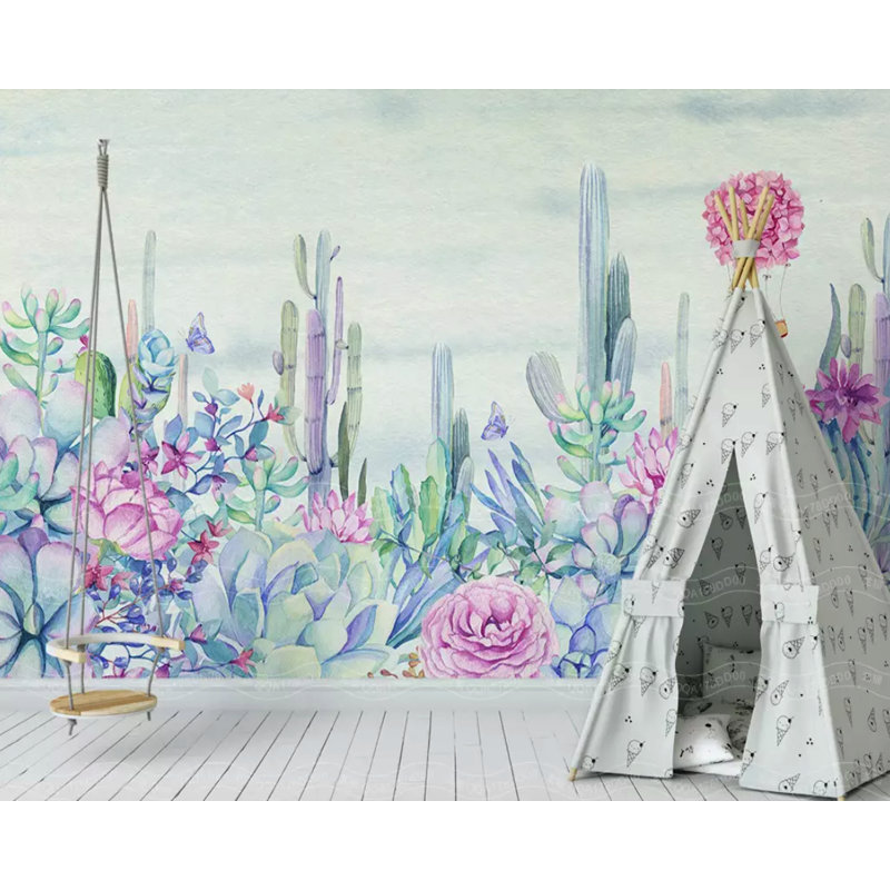 Peel & Stick Wall Mural, 6.25' L x 9.33' W