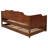 Cherry Wood Twin Daybed With Trundle