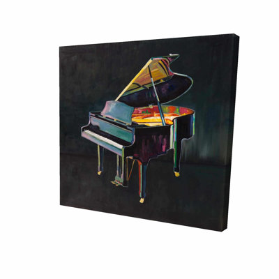 " Realistic Piano " Oil Print