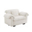 Fauteuil de rangement moderne en velours avec coussins et dossier moelleux-1275742104