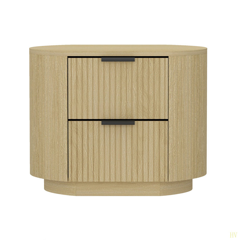 Olivia 27" Nightstand   (2-Drawer)