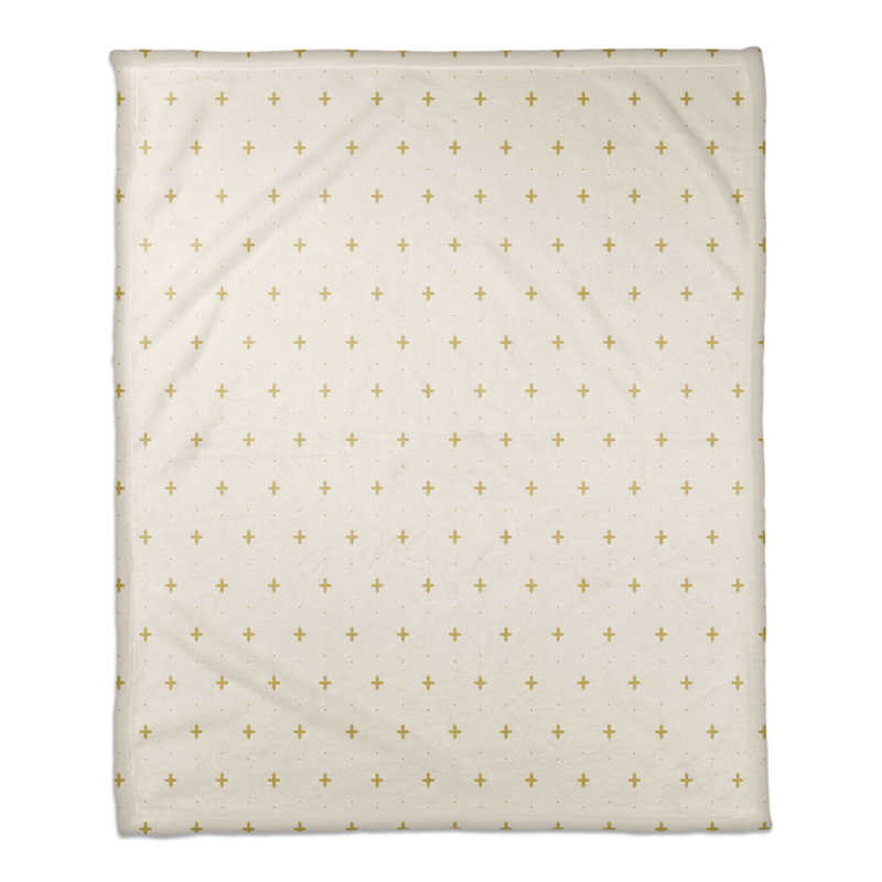 Hand Woven Throw Blanket, Yellow/White