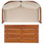 Theo Solid Acacia Wood outdoor Lounge Set