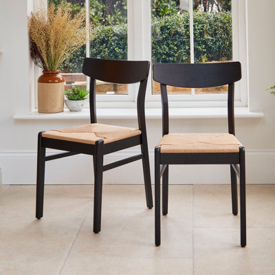 Landgrove Solid Wood Low Back Dining Chair