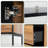 82.68"W Makeup Vanity