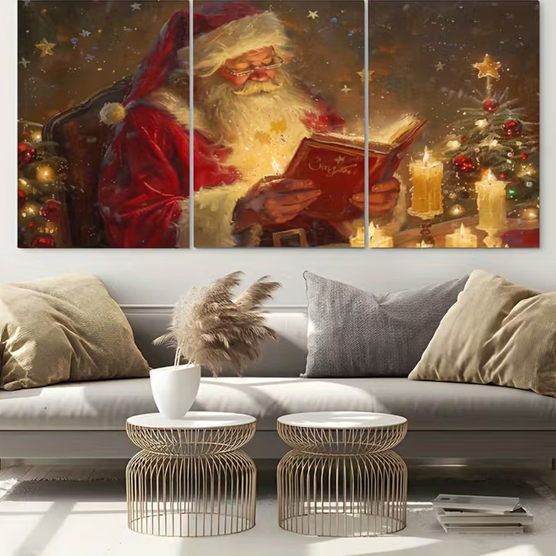 3 Piece Wrapped Canvas Print