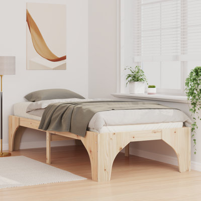 Solid Wood Bed