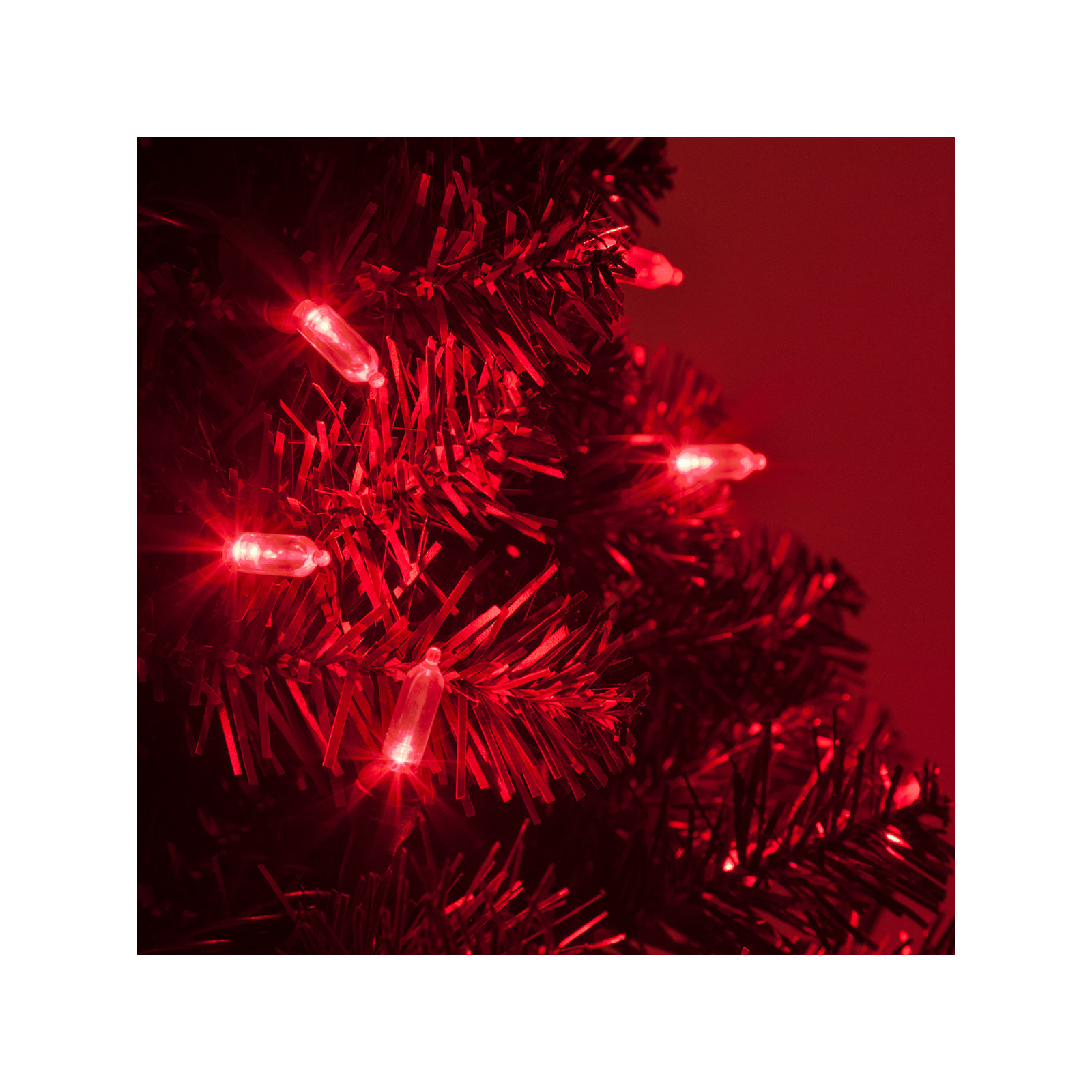 306'' LED String Lights, Red