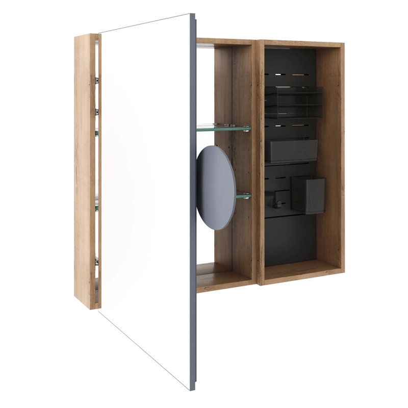 Armoire de salle de bain avec miroir