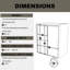 60'' - W x 70'' H Door Frameless Shower Door with