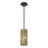 Mata 1 Light English Bronze Mini Pendant