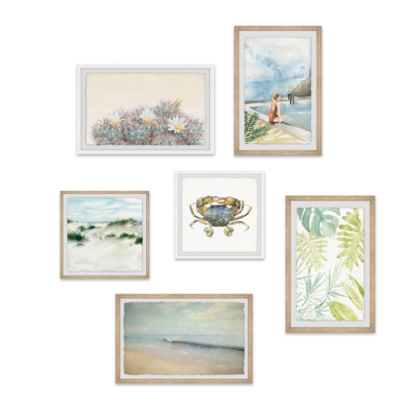 " Paradise Reflections " 6 - Pieces
