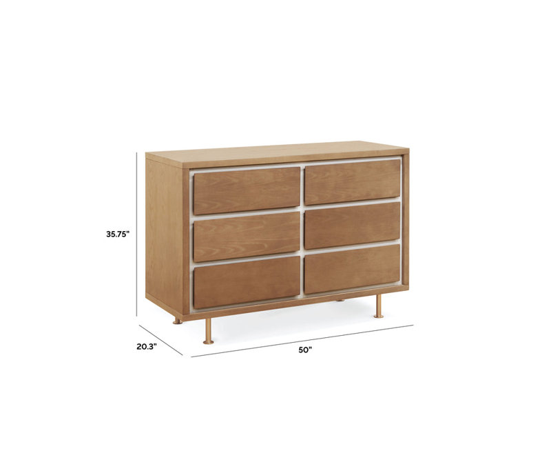 Novella Convertible Standard 2 - Piece Nursery Furniture Set, Stained Ash/Ivory