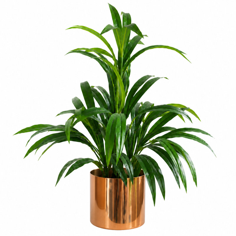 65cm Faux Bamboo Plant in Metal Planter