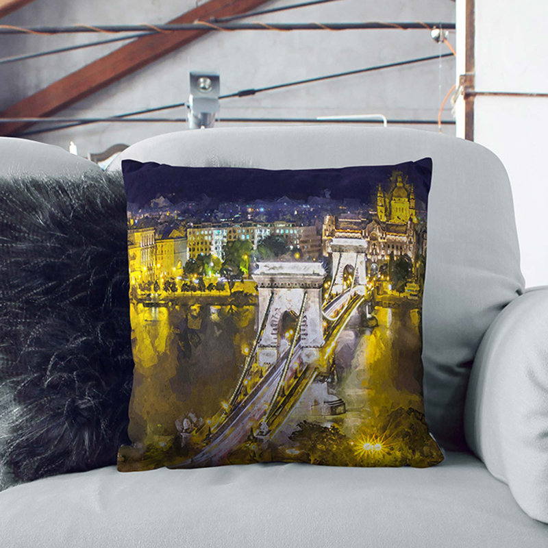 Square Cushion, 55cm H x 55cm W x 20cm D