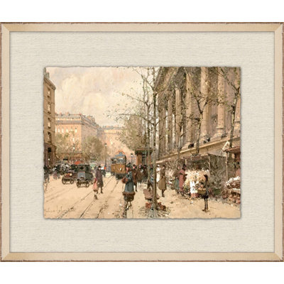 Eu Gine - Peinture encadrée sur papier