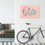 «Hello» par Richelle Garn - reproduction d'art textuel-52875215-52875214-52875213