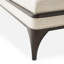 Chaise sans accoudoirs Paris Chic - Cremini / espresso