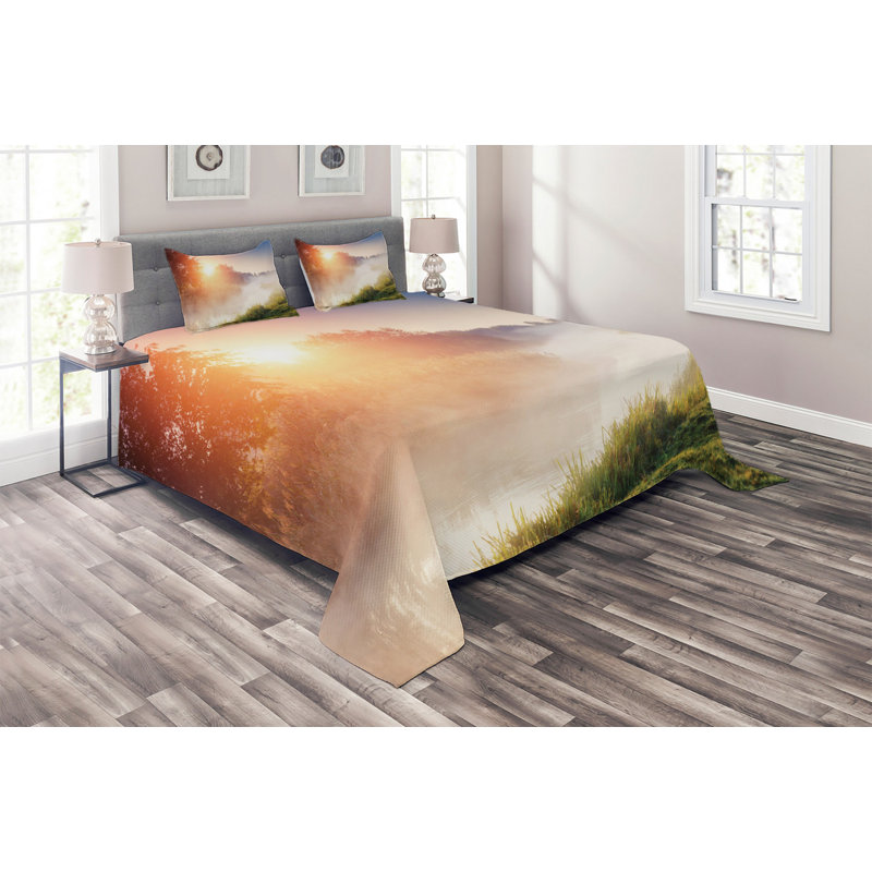 Rustic Polyester Coverlet