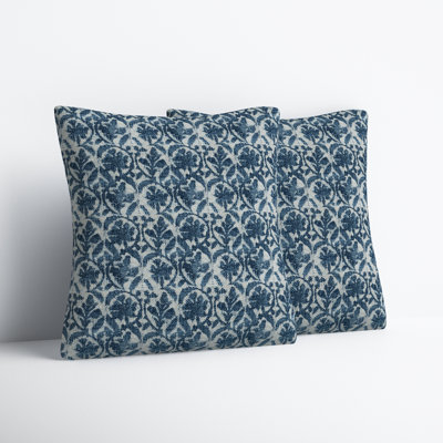 Sonoma Floral Cotton Throw Pillow