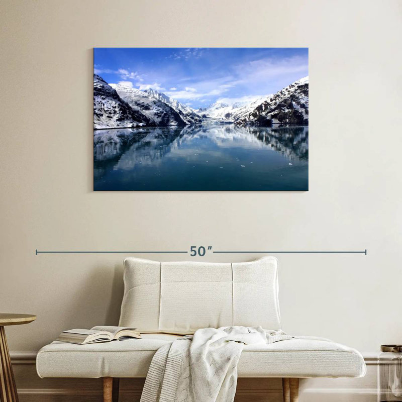 Alvord Glacier Bay Winter Morning, 26'' H x 39'' W