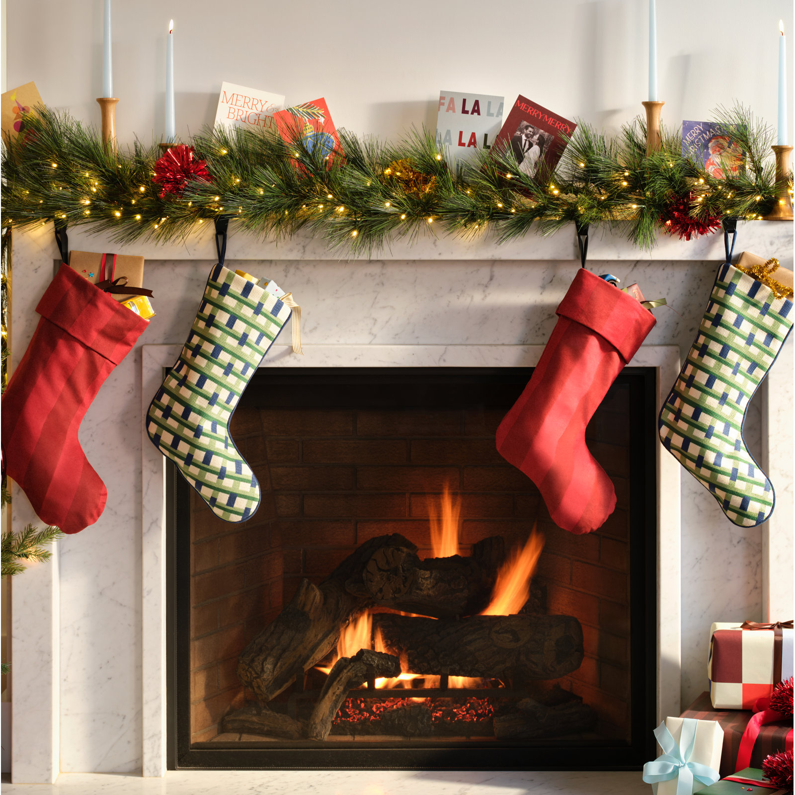 The Holiday Aisle® Stocking, Red