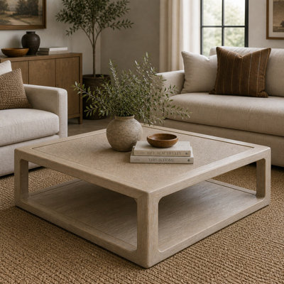 Solid Wood Living Room Table Set