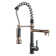 Modern Single Handle Single Hole Kitchen Sink Faucet with Pull Down Sprayer Swivel Mixer Tap