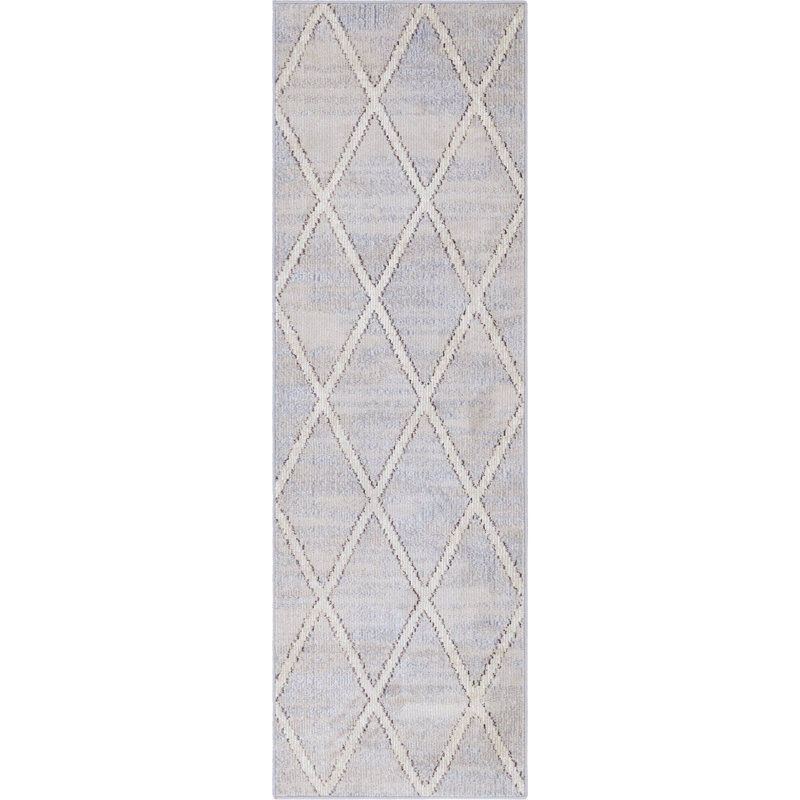 Geometric Indoor Rug, Runner 2'2" x 6'1"