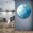 Stunning Tempered Glass Painting, 31.5 x 31.5 inches | 100% Tempered Glass, Thickness: 0.16 inches | UV Printed Artwork for Home Décor, Perfect for Living Room or Office Wall, Elegant Design & Easy to Hang-835008744