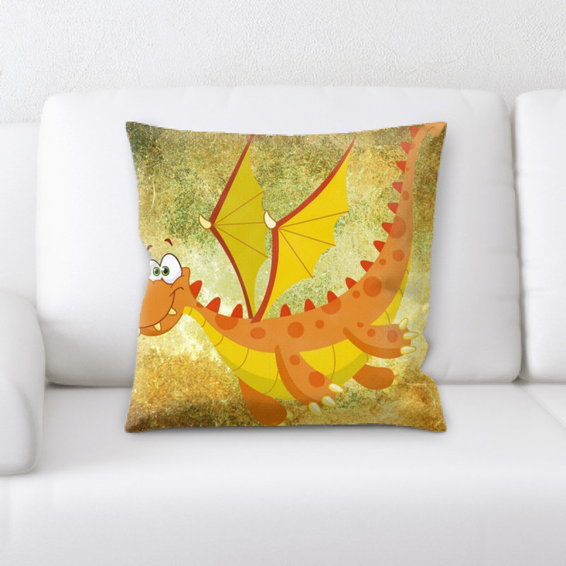 Coussin dragon