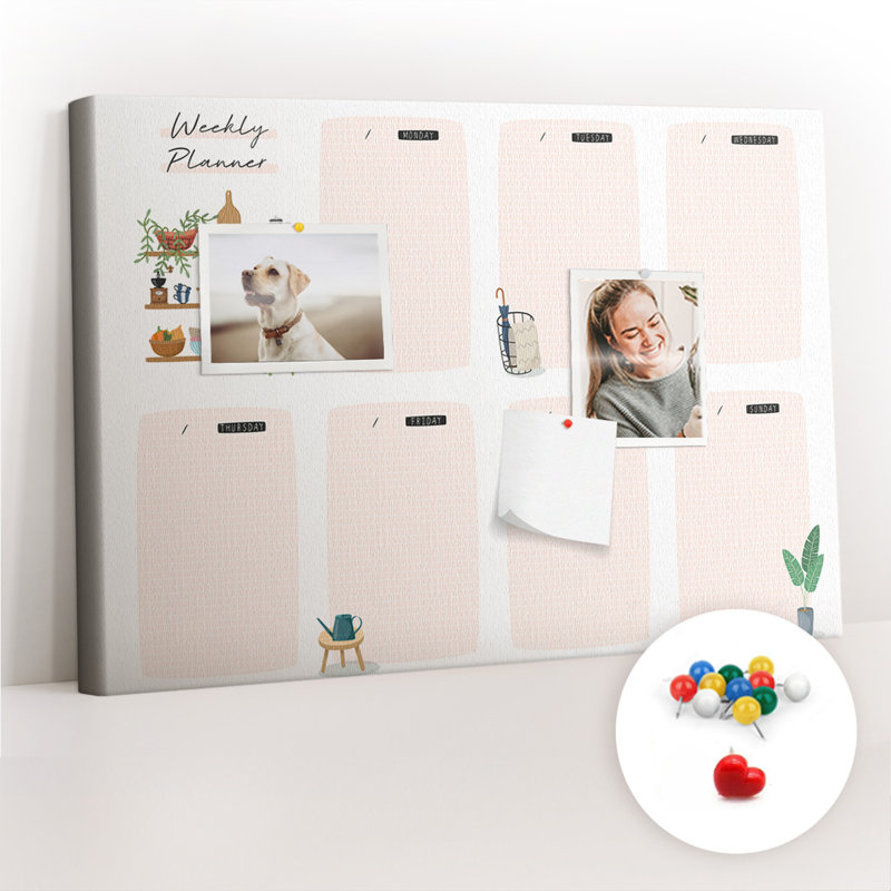 Anatollo Cork Corkboard / Bulletin Board