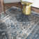 Fitz Oriental Royal Blue  Area Rug