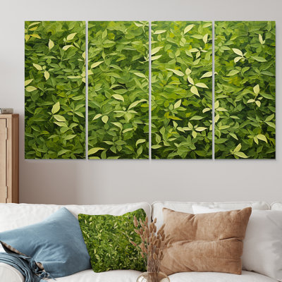 Herbs Oregano Hues II - Herbs 4 Piece Wall Art Set