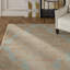 Tapis beige / bleu Mitchum-19821334