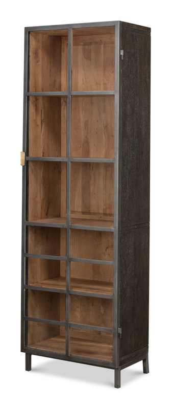 Une gemme d'une vitrine à poignées