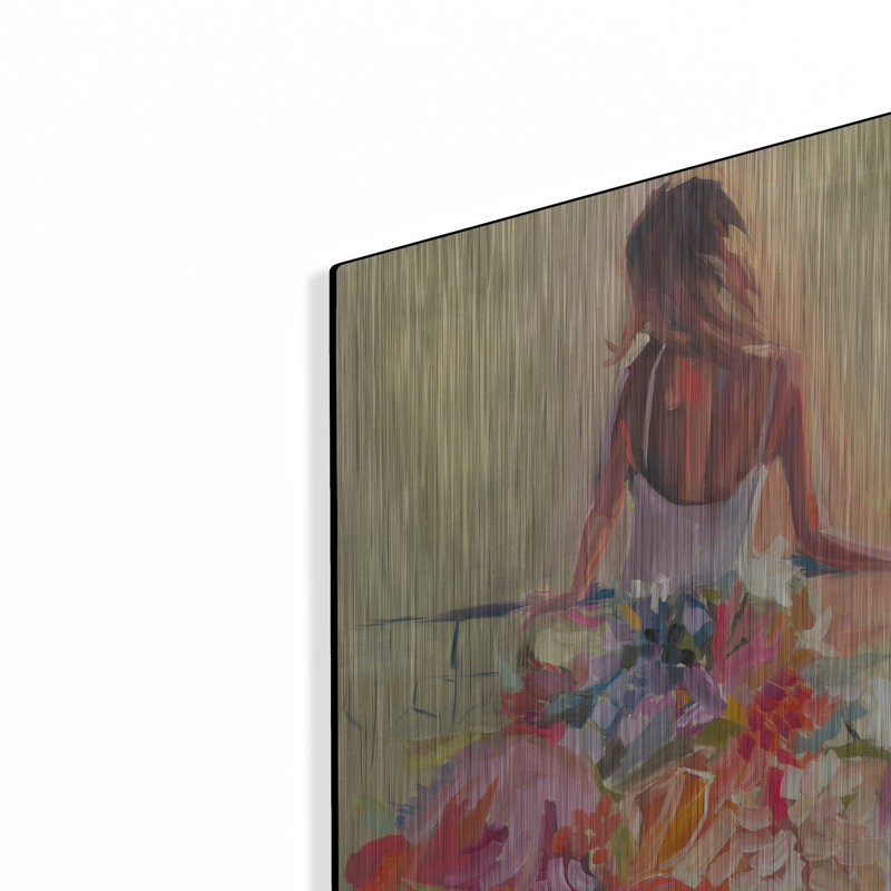 «Flower Dress» par Jenny Westenhofer, H 24 po x l 16 po
