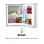 Klarstein Scooby 40m³ L Freestanding Mini Fridge-48205258