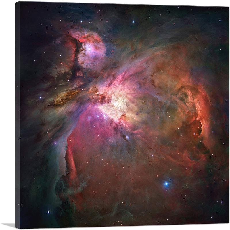 " Orion Nebula Hubble Telescope NASA ", 36" H x 36" W x 1.5" D