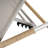 Patio Aluminum Chaise Lounge Bed Of 2 - Rust Frame, Outdoor Mesh, Rounded Rope Wrapped Legs, Optimal Comfort, Easy To Clean, Great For Garden And Lounger Breathable Mesh Summer, Ergonomic Support,