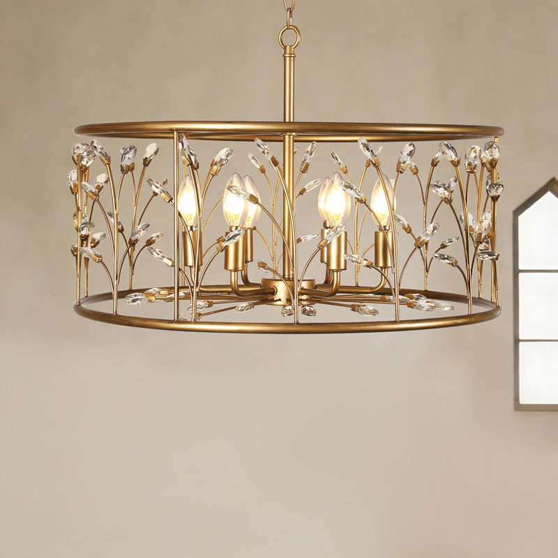 Lustre cylindrique 6 lumières