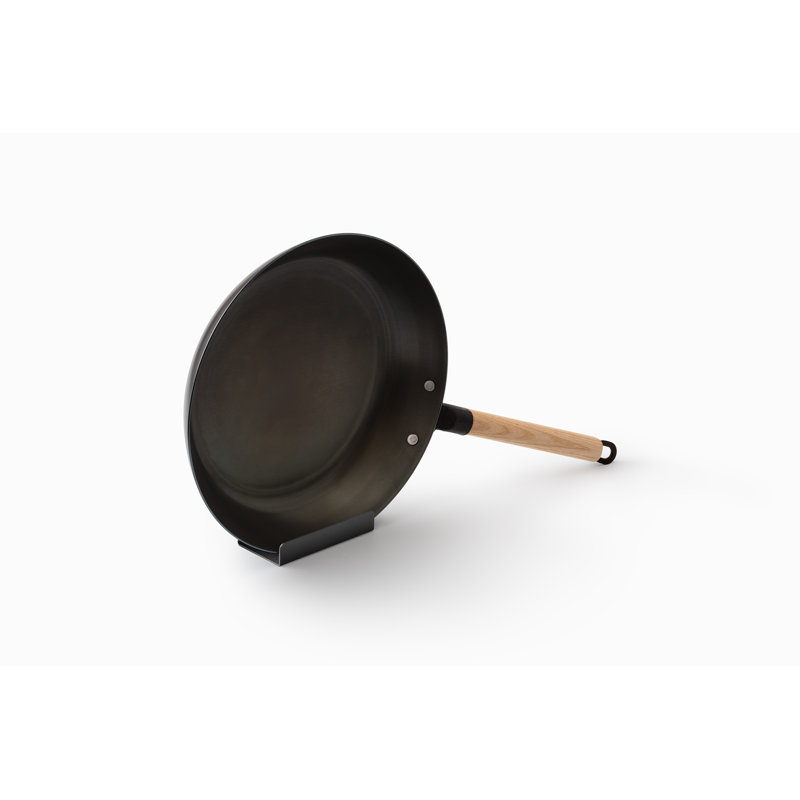Like-it Iron Oven-Safe Pan with Stand for Kitchen and Outdoor