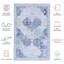Tapis gris / bleu marine Ziebarth-588455165