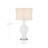 Zeta White Table Lamp