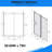 56"-60"W X 70"H Frameless Shower Door, Sliding Shower Door, With Premium 5/16"(8Mm) Thick Tempered Glass Shower Enclosure,Double Side Easy Clean Coat,Matte Black Finished With Buffer-123210216