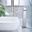 Robinet de lavabo de salle de bain à poignée simple avec bonde escamotable Waterfall-115827411