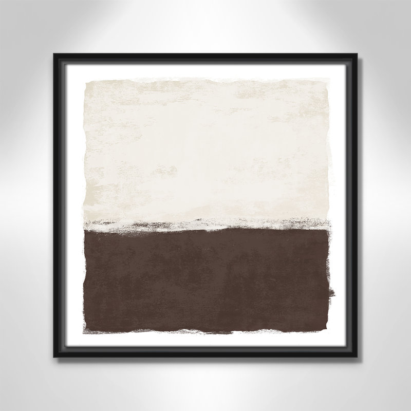 Chocolate Dipped II - Square Vesrion Print by Natalie Carpentieri, Black, 17.5" H x 17.5" W